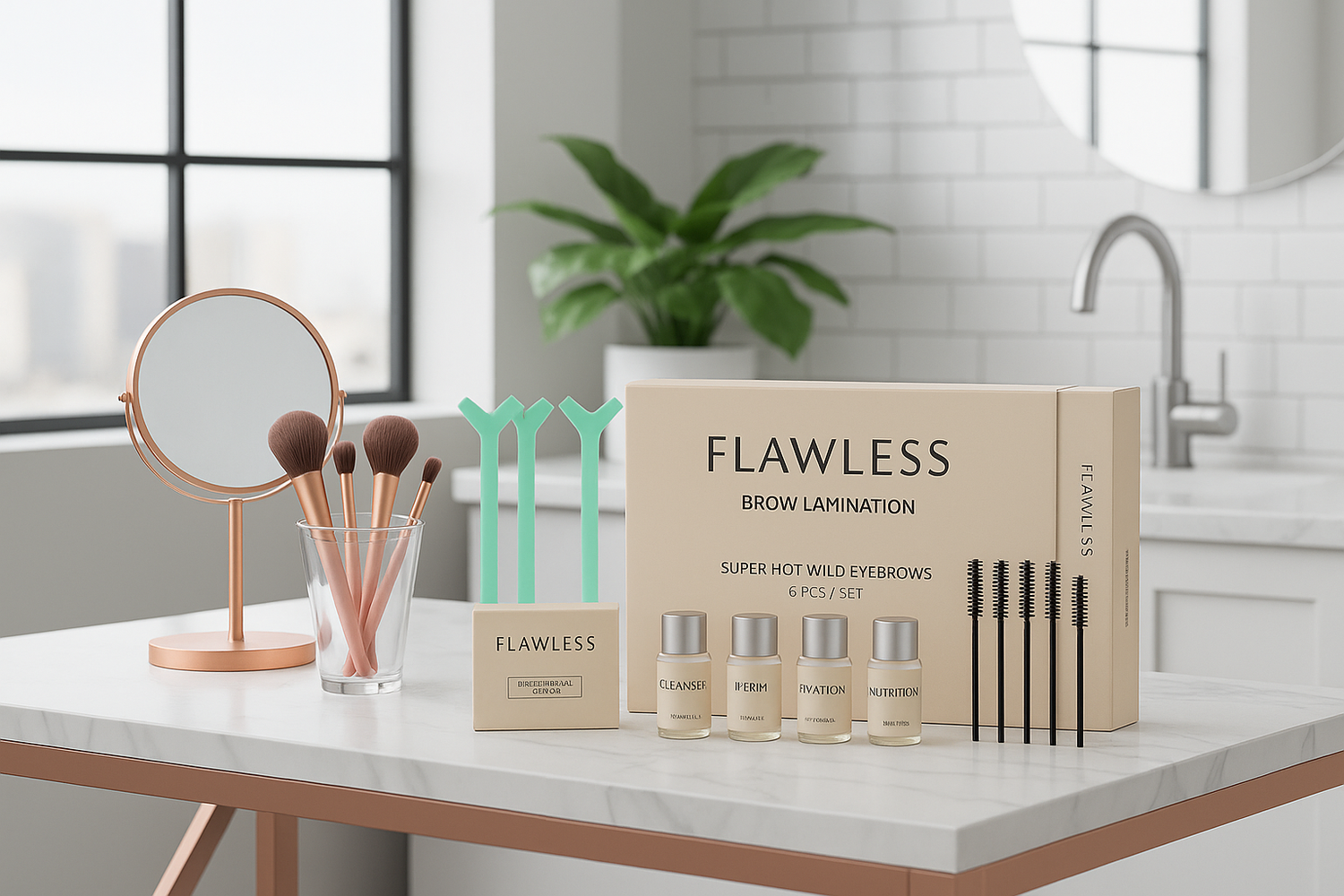 2-in-1 Brow Lamination & Tint Kit - Salon Brows at Home