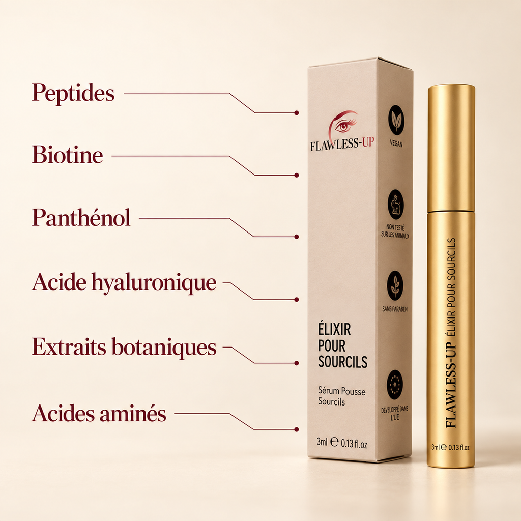 Retrouve tes vrais sourcils et révèle ton vrai regard en seulement 4 semaines Flawless-up